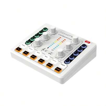 Mesa de Som Amplificadoralificadora 800mAh Tomate MPS-001 - Tomate