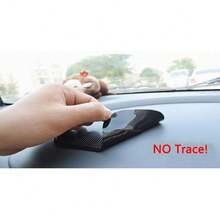 Alfombrilla adhesiva para salpicadero de coche, paquete de 5 unidades, almohadilla antideslizante para salpicadero mejorada,ás yás gruesa, almohadilla para teléfono antideslizante - 6,3 x 3,5 pulgadas - Ver 7