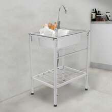 YUNRUX Kitchen Sinks - Silver - View 1