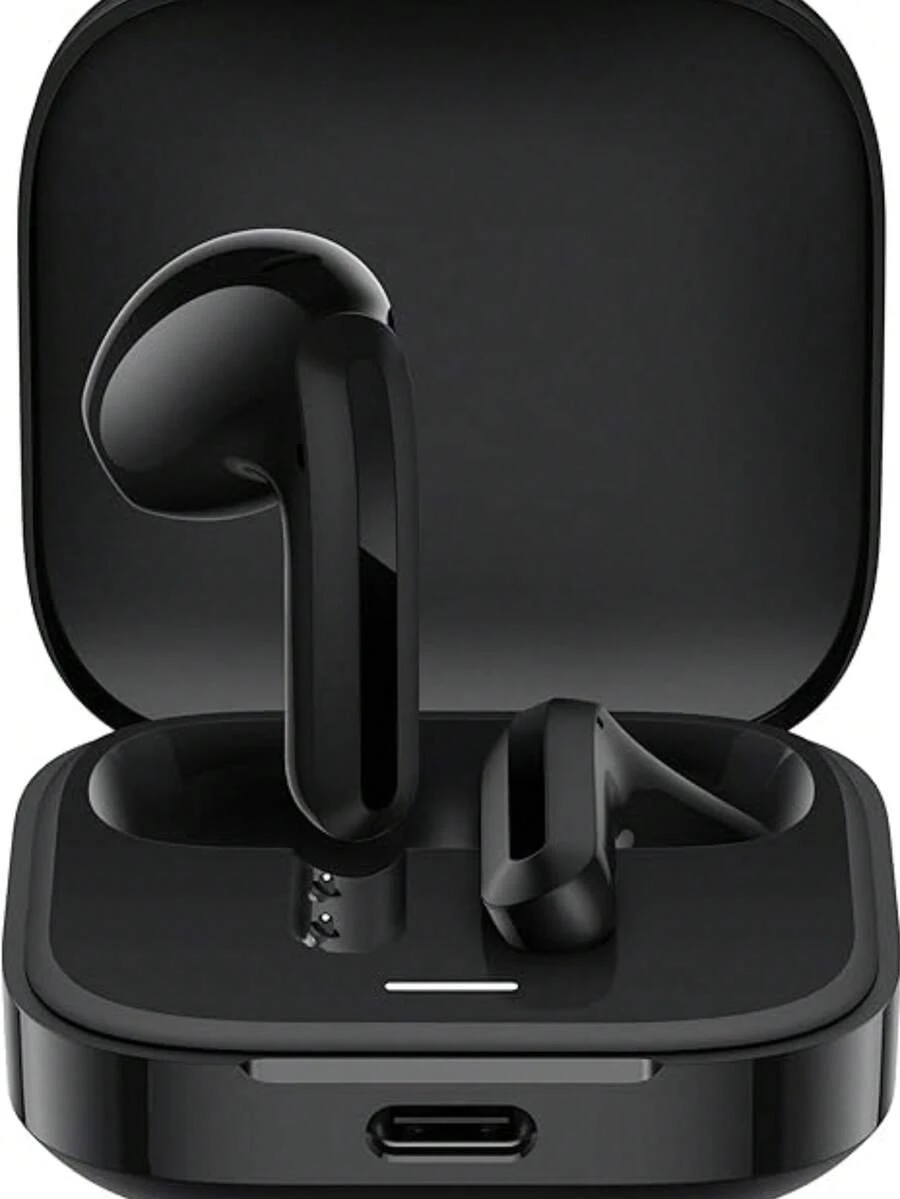 Xiaomi Redmi Buds 6 Active Wireles Earbuds (Global Version), Bluetooth 5.4 In-Ear, 30H Long Battery Life,Noise Cancellation For Calls, 5 Tuning Modes, IPX4 Waterproof - Black - 黑色 - 查看 1