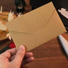 10-50 Stücke 16,2 x 11,3 cm klassische weiße schwarze Kraftpapier Fensterumschläge, kleine Karten/Notizhalter, für Hochzeitseinladungen, Geburtstagsparty Geschenke und Weihnachtsfeier