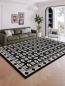 Eleganter und vintage Stil Innen-Dekorationsteppich, neues Kurzflor-Perlenvelours-Material Innen-Teppich, Wohnzimmerteppich, Sofateppich, Schlafzimmerteppich, rutschfeste Bettvorleger, Esszimmer- & Küchenteppich, Bürostuhlauflage, Eingangsmatte, Outdoor-Picknickdecke, Outdoor-Campingmatte