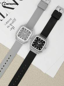 MINGRUI 2025 新款时尚石英表，适合女孩，高品质，30 米防水，适合礼物和日常装饰，学校用品，手表，30 毫米