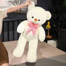 毕业季毛绒泰迪熊玩偶，3种颜色可选，大号柔软填充泰迪熊，卡通造型，多场合礼物，房间装饰，生日派对礼物，新年礼物，送给家人和朋友，家居装饰 - 彩色 - 查看 7