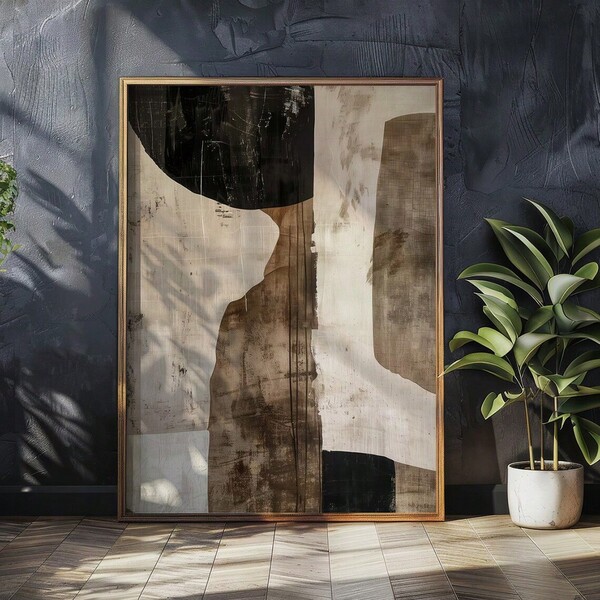 1 peça/3 peças da marca MHEMYO pintura em tela sem moldura feita à mão verde bege dourado Japandi arte abstrata neutra Wabi Sabi arte de parede decoração de apartamento acima da cama pintura de parede sem moldura