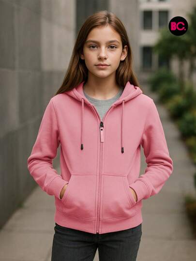  Little Big City Sudadera De Niña con Capucha en Colores Varios, Estilo Casual Deportivo, Ideal para Climas Frescos, con Cierre Frontal Completo y Bolsillos Laterales Funcionales, Confeccionada en Tejido Suave y Poliéster de Alta Calidad, Diseñada para Brindar Comodidad y Abrigo, Acabados de Costura Reforzada, Puños y Cintura de Rib Ajustado para Mejor Ajuste al Cuerpo, Cordones Ajustables en la Capucha para Protección Adicional Contra el Viento y el Frío, Perfecta para Uso Diario, Escolar, Actividades al Aire Libre o Descanso en Casa, Fácil de Combinar con Pantalones de Mezclilla, Joggers o Shorts, Lavar a Máquina con Colores Similares, Disponible en Varias Tallas Infantiles, Ideal para Regalo de Cumpleaños o Temporada Escolar, Diseño Moderno y Funcional que Acompaña el Movimiento del Niño sin Restringirlo, Garantía de Satisfacción y Confort en Cada Uso, Recomendado para Otoño e Invierno, Producto Exclusivo para Moda Infantil Masculina