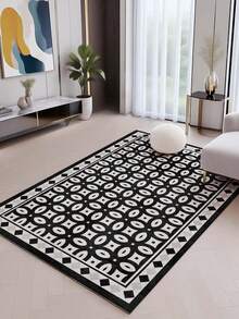 Eleganter und vintage Stil Innen-Dekorationsteppich, neues Kurzflor-Perlenvelours-Material Innen-Teppich, Wohnzimmerteppich, Sofateppich, Schlafzimmerteppich, rutschfeste Bettvorleger, Esszimmer- & Küchenteppich, Bürostuhlauflage, Eingangsmatte, Outdoor-Picknickdecke, Outdoor-Campingmatte