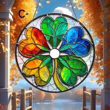 1pc Ladybug Acrylic Sun Catcher, Window Hanging Pendant, Is An Ideal Commemorative Gift For Family, Lovers, Friends, Holiday Decoration, Home Decoration, Mother's Day, Wedding Season Decoration, Birthday Gift, Wall Decoration Art