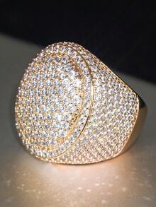 1 件经典方晶锆石戒指，适合女士结婚订婚周年派对珠宝情人节礼物情人节 - 1# - 查看 14