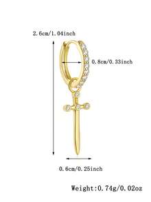 قلادة وأقراط من الفضة الإسترليني عيار 925 - بتصميم بانك وحاد، مناسب للجنسين للارتداء اليومي والحفلات | هدية مثالية لعيد الفصح وعيد الهالوين وعيد الميلاد والهدايا للأخوات والأصدقاء والعائلة