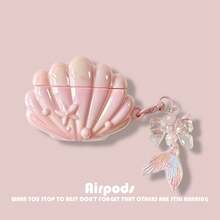 Tương thích với dòng Apple Air, Series và Series, ốp bảo vệ mạ điện màu tím và hồng cho tai nghe, phù hợp với Air 1/2/3/4/Pro/Pro 2, 5i/6i/SE2/SE3/Pro3/Pro4 và Galaxy Buds 3/Buds 3 Pro, được thiết kế dành cho nữ. - Nhiều màu - Xem 14