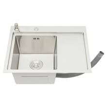 YUNRUX Kitchen Sinks - Silver - View 6