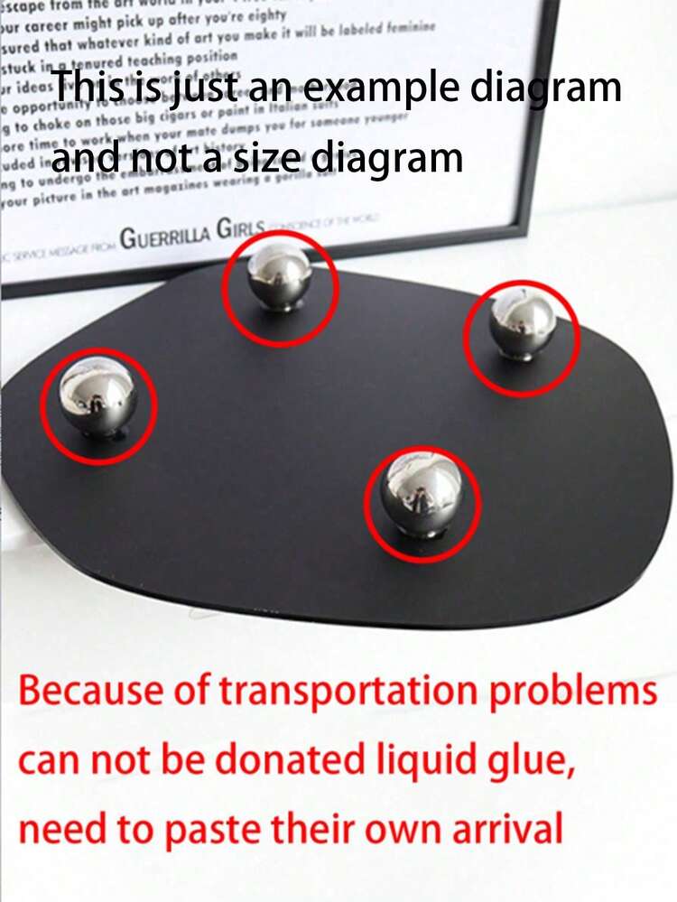 1 件不对称黑色亚克力镜面托盘，INS 风格装饰扩散器展示架，摄影道具，家庭入口桌面装饰品，波西米亚风，适用于假日海滩、浴室系列、卧室系列，大容量 - 彩色 - 查看 10