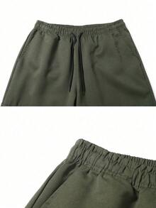 女士户外工装裤，休闲多口袋运动裤 春季款 - 軍綠色 - 查看 4