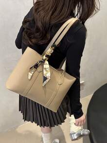 Nueva bolsa de hombro versátil de lujo con estampado gráfico para mujeres