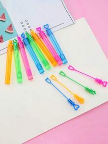 12/24/48支装迷你泡泡棒，手动泡泡机（不含泡泡液），小型派对礼品，营造节日气氛，生日、婚礼、派对泡泡玩具（不含泡泡液） - 彩色 - 查看 7