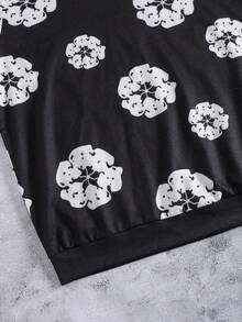 1pc Boys' Street Hip Hop Graphic Print Hoodie Sweatshirt, Autumn/Winter