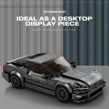 35 Full Octagon Car Car Series Block Model Set Sports Racing Speed  DIY Blocks Micro Pellet Toys Male Adult Christmas Gift - Multicolor - View 8