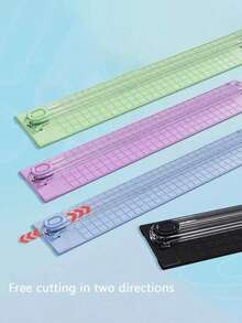 1 件多功能 A4 双面切纸机，便携式办公手持式切纸机，照片切纸机，办公切纸机，不锈钢切纸头，适合学校使用，办公用品