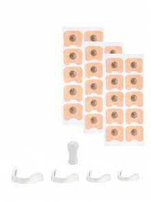 60pcs Magnetic Nose Strips, 4pcs Nose Clips And 1pc Magnetic Nose Expander, External Strips, Inhalable Strips, Magnetic Strips And Nose Expander Set, Unisex, Suitable For Sports, Home, Travel And Business Trips. An Ideal Gift For Family, Friends And Loved Ones. - 彩色 - 查看 10