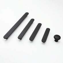 Tiradores de gabinete de aleación de zinc moderna, manijas de puerta de muebles con forma de T de estilo, tiradores sólidos de metal para cajones, herrajes para armarios