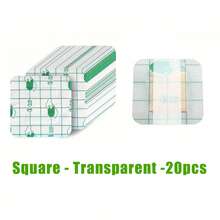 20~120 piezas Parches de curación transparentes y elásticos de emergencia (Parches adhesivos de reparación avanzada amigables con la piel y resistentes al agua | Parches de hidrogel para curación viral | Cuidado estéril de heridas para ampollas, cortes y raspaduras | Vendas flexibles y resistentes al agua, vendas adhesivas anti-cicatrices de moda | Estériles y súper pegajosos | Para cortes menores, raspaduras y quemaduras | Recuperación rápida de heridas)