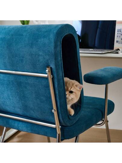 Walhai Appearance er Armchair Pet Friendly Armchair, Provides Sanctuary Cats Small Dogs, Anti Cat Scratch Fabric, Single Sofa, TV Stoel Living Room view 7