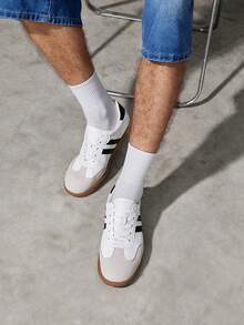 男士复古德式运动鞋 | 软底休闲运动鞋 | 灵感源自经典复古运动鞋 | 适合日常穿着、校园风和周末度假 | 2000年代复古风 | 情人节好礼之选