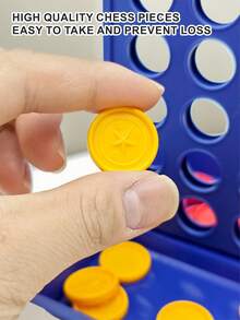 3D Connect Four Game - Vertical 4 In A Row Strategy Board Game For Family, Kids & Adults (Brain Teaser Gift),Perfect For Halloween, Christmas, Mother's Day, Back-To-School Season, Thanksgiving - Multicolor - View 10