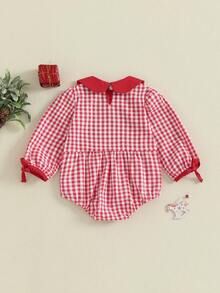 Baby Girls Bodysuits - Red - View 7