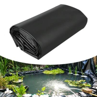 Huisuilinss Pond Liner,45 Mil Fish Pond EPDM Rubber Liner,Pond Liners For Outdoor Ponds,Garden Fountain,Waterfall,Easy To Cut