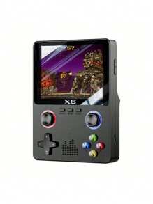 便携式手持游戏机、口袋游戏设备、电池续航时间更长的旅行游戏机、宽广的游戏时间、IPS 高清屏幕、TF 卡、OTG 适配器和 USB 充电线、多语言支持、复古手持游戏机 Linux 系统、口袋游戏播放器、双系统高清彩屏、游戏玩家的完美情人节礼物