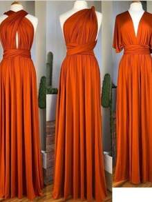 Simple Backless Textured Knot Wedding - 赤土陶 - 查看 6