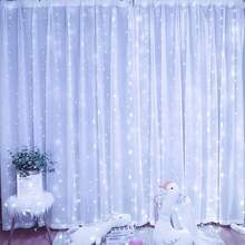 LED Garland Curtain Lights, 8 Modes, USB Powered With Remote Control, Fairy String Lights, Suitable For Wedding, Christmas And Holiday Home Decor - Multicolor - View 20