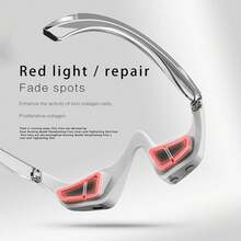 Red Light Relax For Dark Circles, Puffiness & Fine Lines - Hands-Free Eye Care Mask With Technology, USB Rechargeable, Unisex Design For Women & Men, Eye Mask, Skincare Routine, Sleek Design, Adjustable Strap
