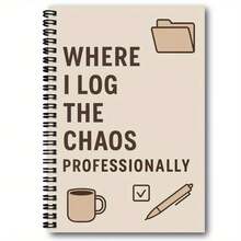 1 件趣味环形螺旋笔记本日记本，趣味时尚智能笔记本，适合工作和会议 - A - 查看 5