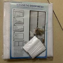 防蚊帘高端磁性纱门加密家用卧室隔断夏季定制纱窗 - 白色 - 查看 8