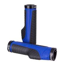Puños de manillar de bicicleta ZTTO Ergonómicos con bloqueo, antideslizantes con tapones, Agarre de manillar de bicicleta de montaña AG-42 de aleación + goma - Multicolor - Ver 10