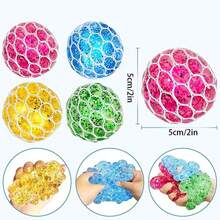 1/2/6/12/36 PIEZAS Pelotas antiestrés Fidget, juguetes antiestrés Squeeze Balls para niños y niñas, premios escolares, regalos de fiestas, juguetes Squish Fidget, regalos de fiesta de cumpleaños, relleno de bolsas de regalo, relleno de piñatas, relleno de bolsas de regalos, estilo y color aleatorios