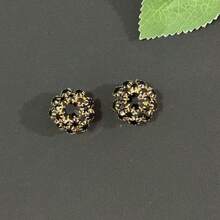 2pcs Crystal Button Set, Women's Cuff Buttons, Detachable Crystal Button Clips, Suitable For Women's Shirt Cuffs, Shiny Button Decor For Clothing - Star - View 14