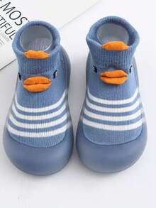 1双婴儿防滑卡通动物系列袜子，柔软幼儿婴儿袜，男女宝宝均适用 - 彩色 - 查看 6