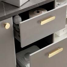 Tiradores de gabinete de aleación de zinc moderna, manijas de puerta de muebles con forma de T de estilo, tiradores sólidos de metal para cajones, herrajes para armarios