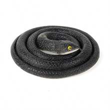 1pc 80cm Toy Snake, TPR Soft Rubber Realistic Cobra, Prank Scary Joke Decor Gift, Halloween Gag, Birthday Present