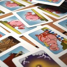 1 Box Dirty Pig Board Game, Logic Reasoning Strategy Thinking Interactive Card Game, Suitable For Family Gathering, Party And Other Activities (Random Style Delivery) - Multicolor - View 9