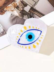 1pc Fashionable Unique Demon Eye Design Hair Clip, Interesting Halloween Element Hair Accessory For Women Hair Accessories Women Claw Clip Autumn Accessories