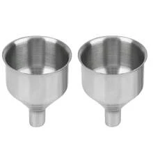 1pc Small Mouth Funnels Mini Bar Wine Flask Funnel For Filling Hip Flask Narrow-Mouth Bottles Stainless Steel - Silver - View 9