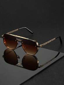 Kính thời trang nam nữ phong cách retro cổ điển mới, đa năng, cá tính, Punk, cao cấp - Nhiều màu - Xem 8