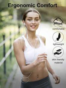 Przewodowe słuchawki douszne z wkładkami dousznymi, kompatybilne z 'em i iPadem. Wbudowany pilot na kablu umożliwia bezproblemowe sterowanie muzyką, połączeniami i głośnością. W pełni kompatybilne z 'ami 14/13/12/11/XR/XS/X/8/7/SE oraz wszystkimi modelami Pro/Pro Max. Prezent świąteczny/dla rodziny.