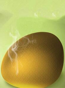 1对加厚6厘米内衣罩杯小胸垫可拆洗丰胸垫插入增加衬垫内衣文胸配件 - 杏色 - 查看 7