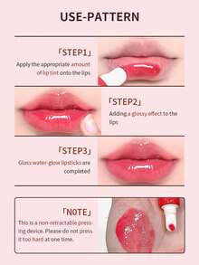 Polypeptide Lip Gloss - Liquid Lip Balm With Hydrating Glossy Plumping Effect